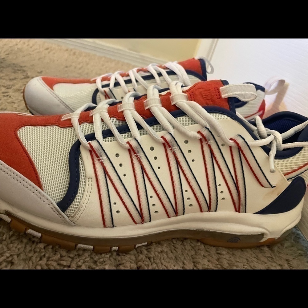 Nike Air Max 97 Haven x CLOT Royal Red 2019 Size 11.5  Excellent Condition - Picture 4 of 9